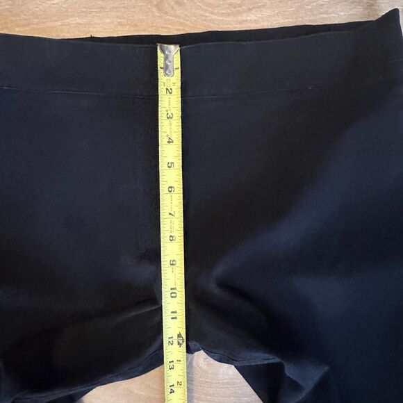 Spanx Black Wide Leg Capri Pant High Waist Pull On - Picture 6 of 14